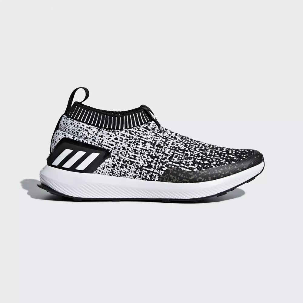 Adidas RapidaRun Laceless Tenis Para Correr Negros Para Niña (MX-14784)
